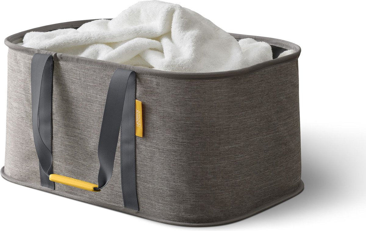 Joseph joseph panier à linge fourre-tout - pliable - gris - 35 litres