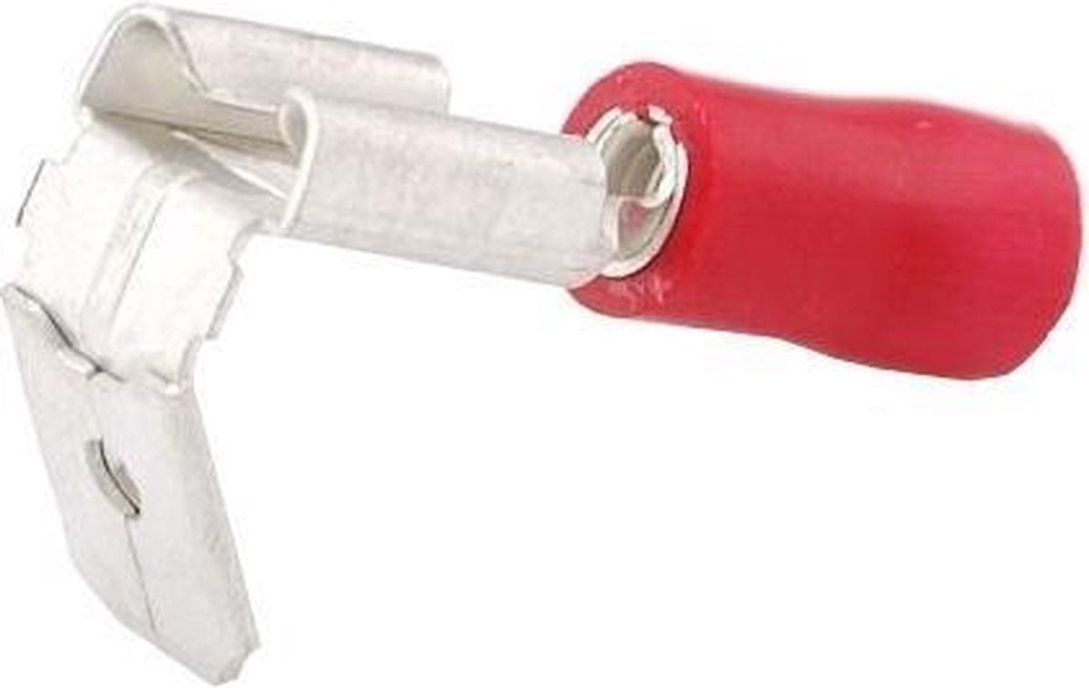 Carpoint fiche plate languette 561 rouge 10 pièces