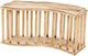 Rack de foin trixie avec bois de couvercle flammes