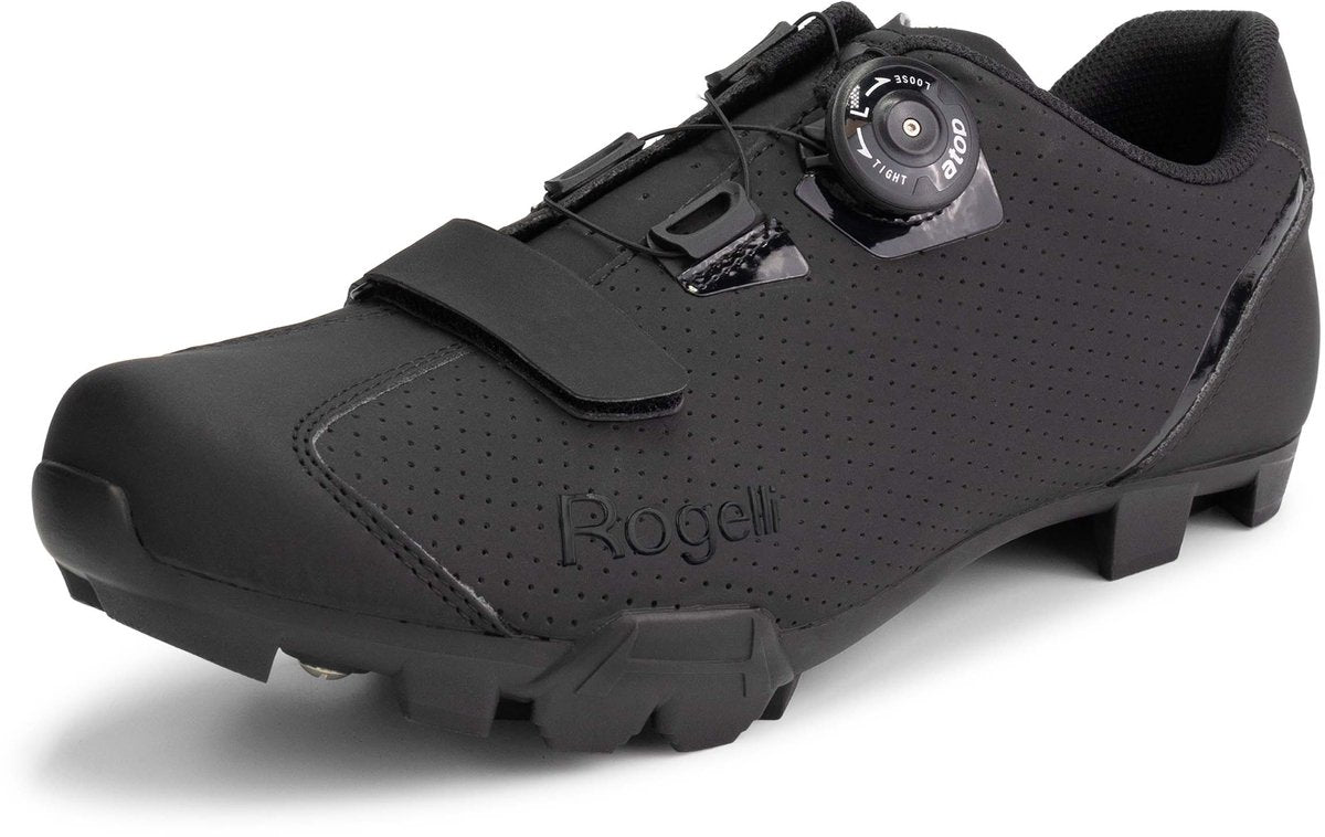 Rogelli r-400x chaussures de cyclisme vtt hommes et femmes - noir - 43