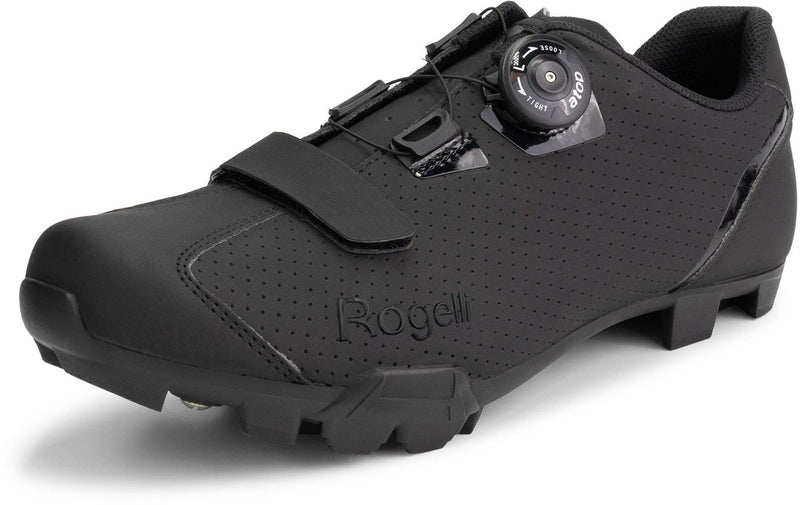 Rogelli r-400x chaussures vtt homme et femme - chaussures de cyclisme VTT - noir - taille 38