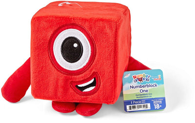 Ressources pédagogiques numberblocks® one - peluche - à partir de 18 mois