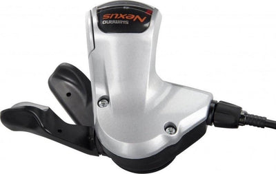 Shimano pouce manette de vitesse revo nexus sl-7s50 caoutchouc argent 3 pièces