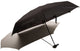Parapluie Muitomas compact - léger - manche télescopique - poignée antidérapante - cordon et housse - noir