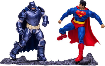 Mcfarlane Toys DC Comics : The Dark Knight Returns - Superman vs Batman 7 pouces Action Figure Multipack