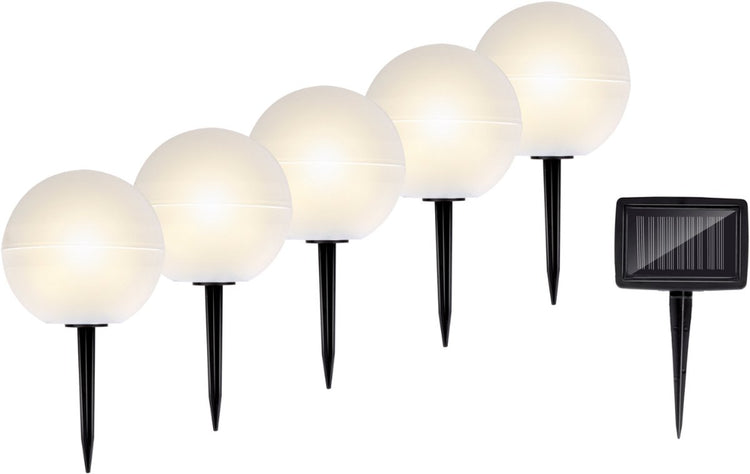 Lampes solaires de jardin, 5 pcs.