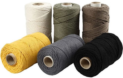Colory Macrame Cord Corde Calmor, 6x198m