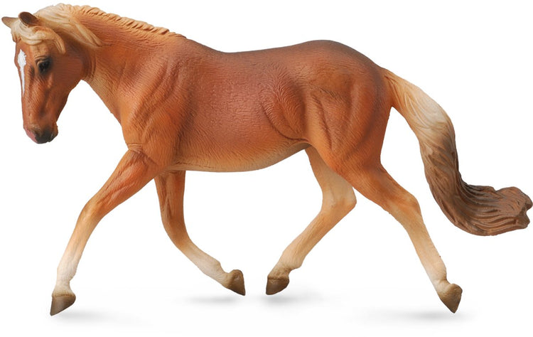 Figurine Collecta - Jument Haflinger - (xl) - chevaux - peint à la main - miniature