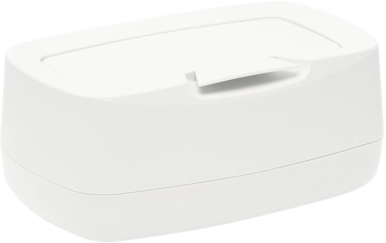 Boîte d'essuyage facile Bébé-jou blanc soie