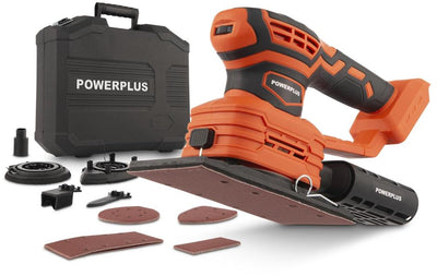 Ponceuse multi-puissance double puissance Powerplus powdp50500 - ponceuse 20v - excl. batterie et chargeur - 25 acc.