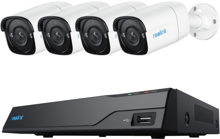 Reolink NVS8-5MB4 - Système de caméra de sécurité 5MP, NVR 8 canaux avec disque dur 2 To intégré, détection de personnes, véhicules, animaux