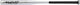 Batte de baseball Avento - aluminium - 65 cm - argent noir