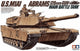 Tamiya – kit de modèles de véhicules militaires, 35158 us mbt m1a1 abrams avec charrue de mine et 2 figurines en plastique, 1:35