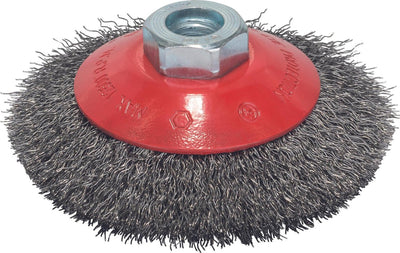 Bosch m14 brosse conique 100 ondulé 0,3 acier