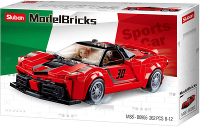 Supercar italienne de Sluban rouge