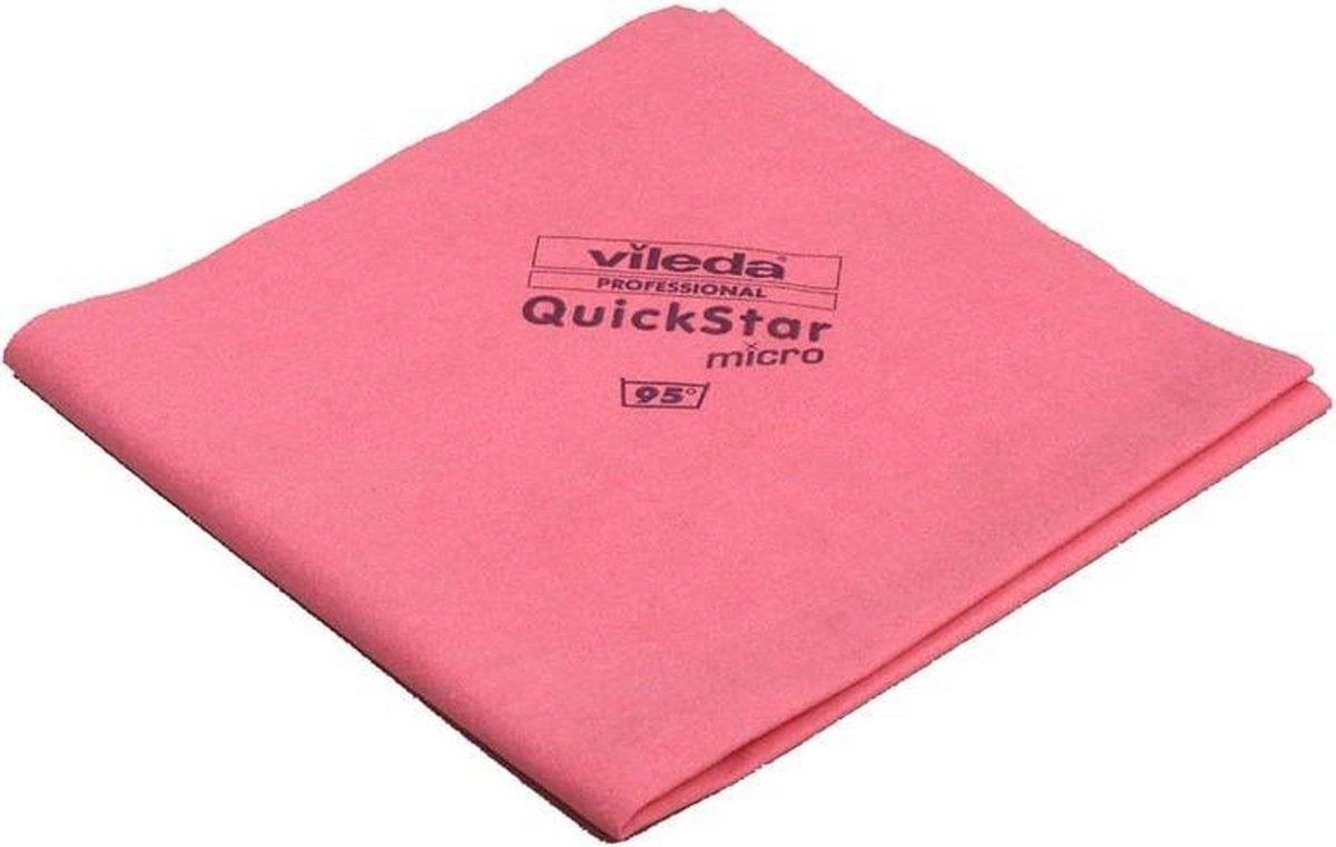 Vileda quickstar micro rouge 5 pièces