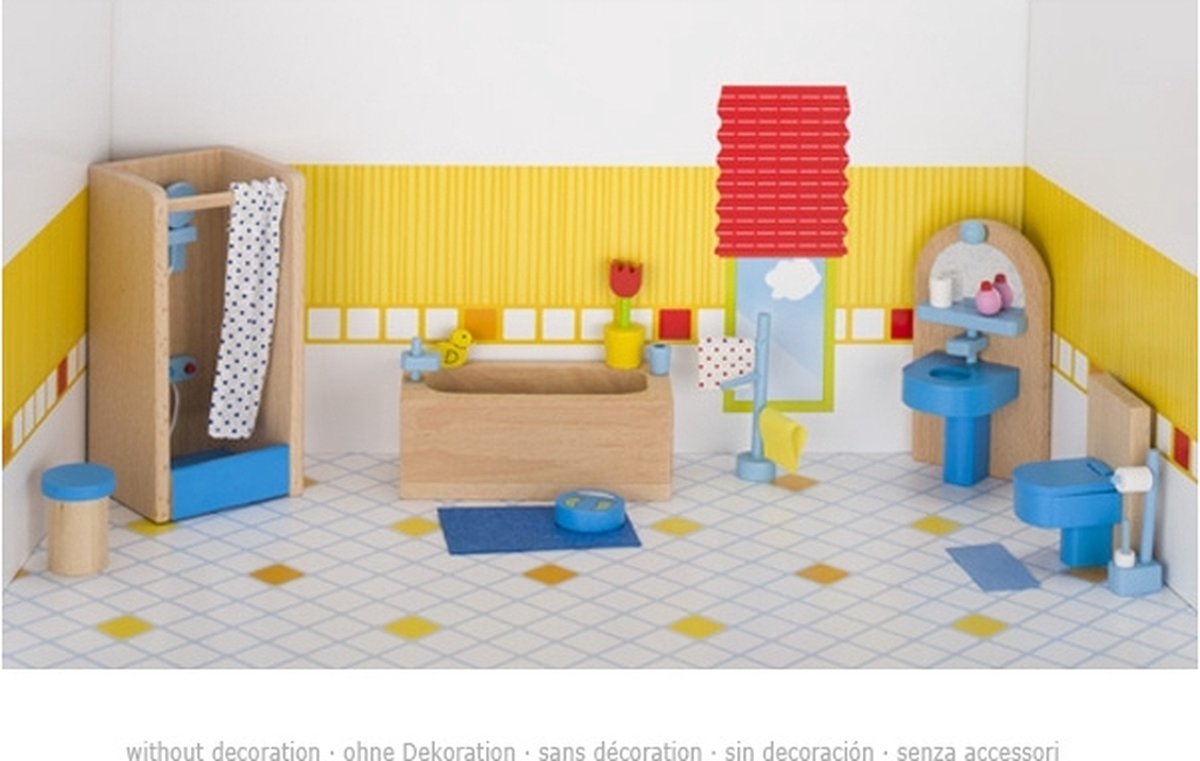 Salle de bains de meubles Goki Dollhouse