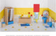 Salle de bains de meubles Goki Dollhouse
