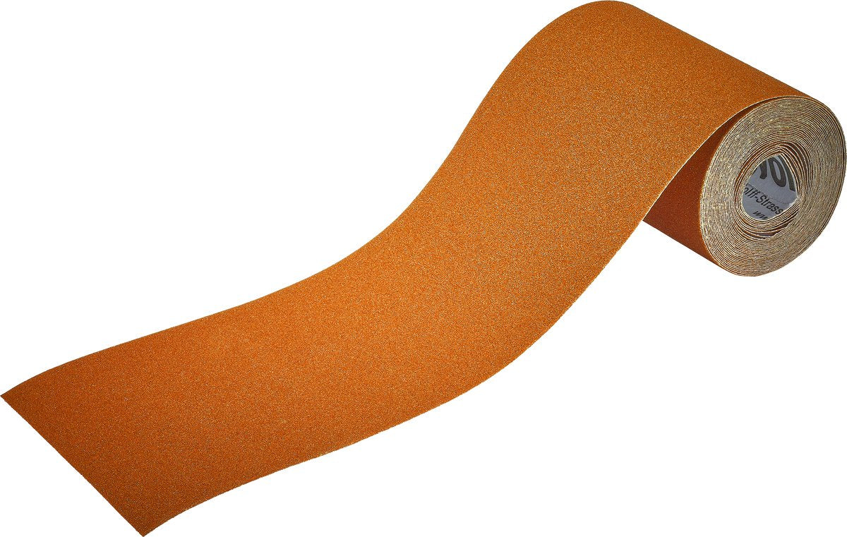 Wolfcraft - papier de verre grain 120 - rouleau pour bois métal - 5 m × 93 mm - 3174000