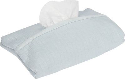 Housse de lingettes pour bébé Little Dutch bleu pur et doux