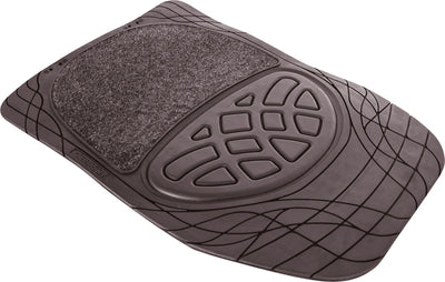 Carpoint jeu de tapis de voiture VIP perfekt uni marron 4 pièces