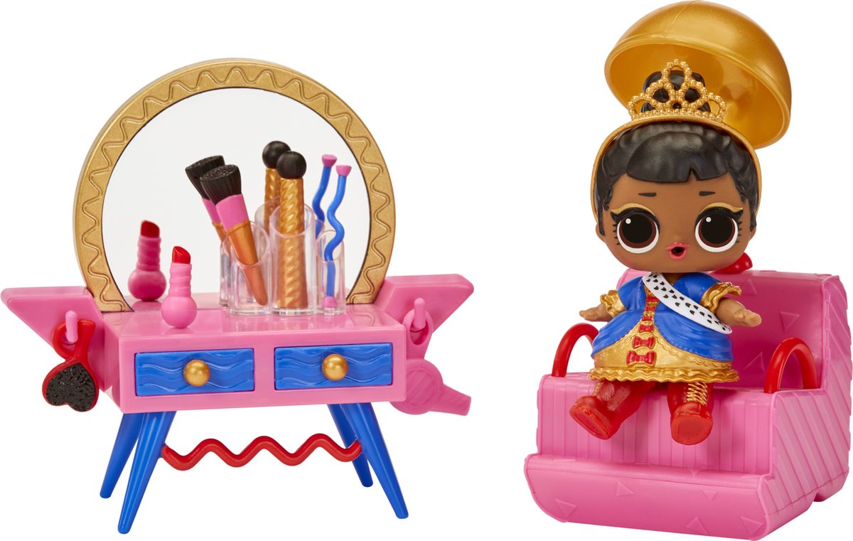 Mdr. surprendre! mdr. - - ensemble de jeu de meubles surprise - cabine de beauté