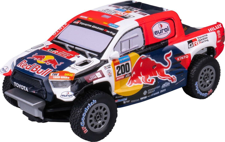 Nikko jouets nikko rc dakar 1:18 - mode nuit : toyota gazoo racing al-attiyah (10591 10590)