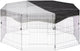 Beeztees filet de couverture pour enclos à lapins - enclos à rongeurs - xl - panneau 60 cm - dia 155 cm