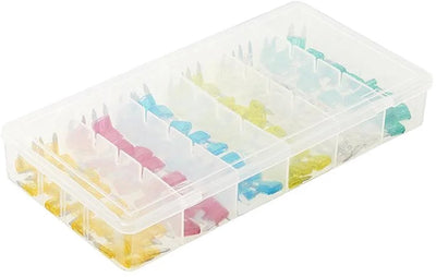 Fusibles à lame Proplus - mini assortis - 120 pièces - boîte plastique