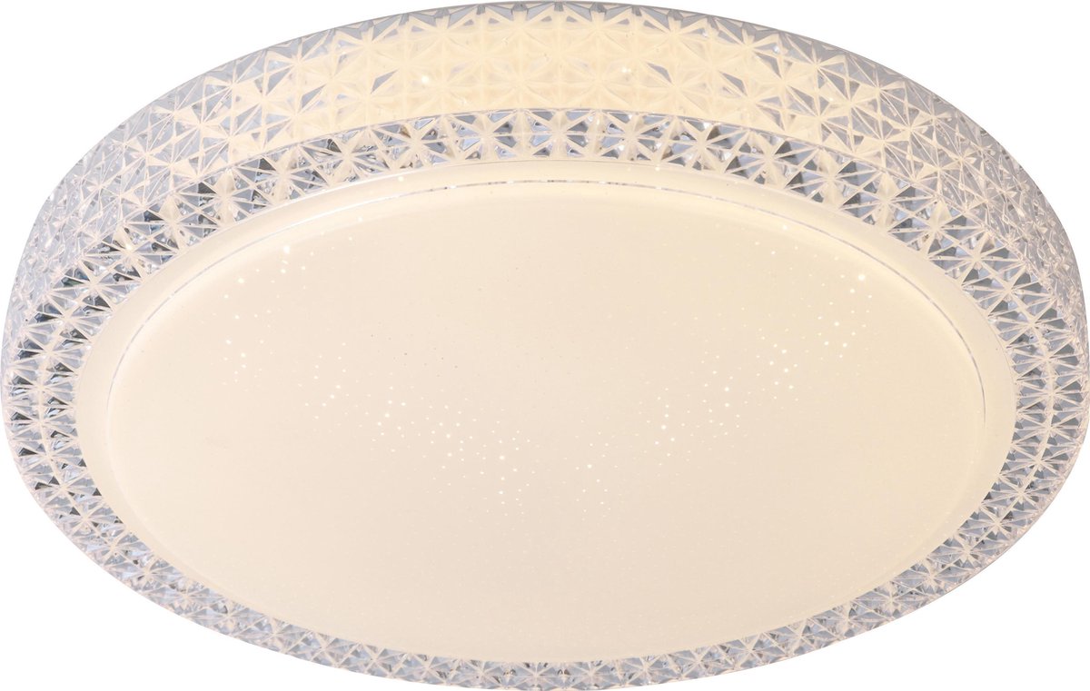 Brilliant badria - plafonnier - blanc