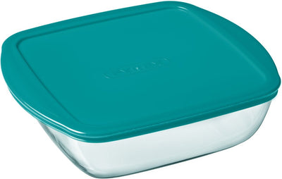Pyrex Cook et stocker 1l carré 20 x 17 cm avec couvercle