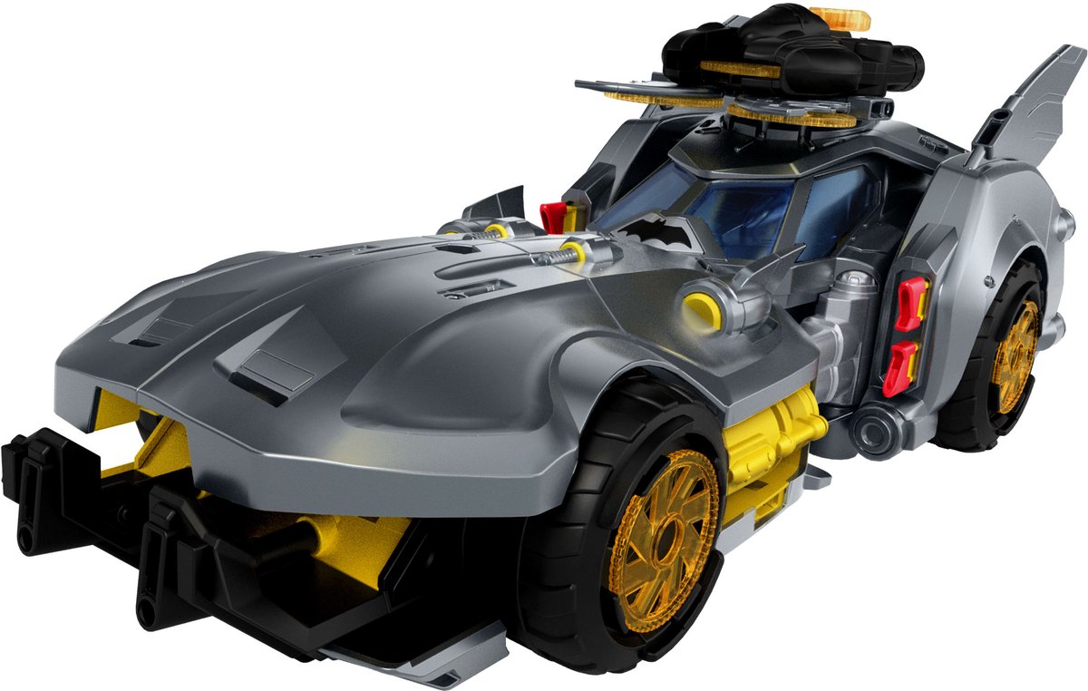 Mattel DC Premier Batmobile - avec canon et projectiles Bat-drone