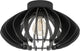 Plafonnier Eglo cossano 3 - e27 - ø 38 cm - noir