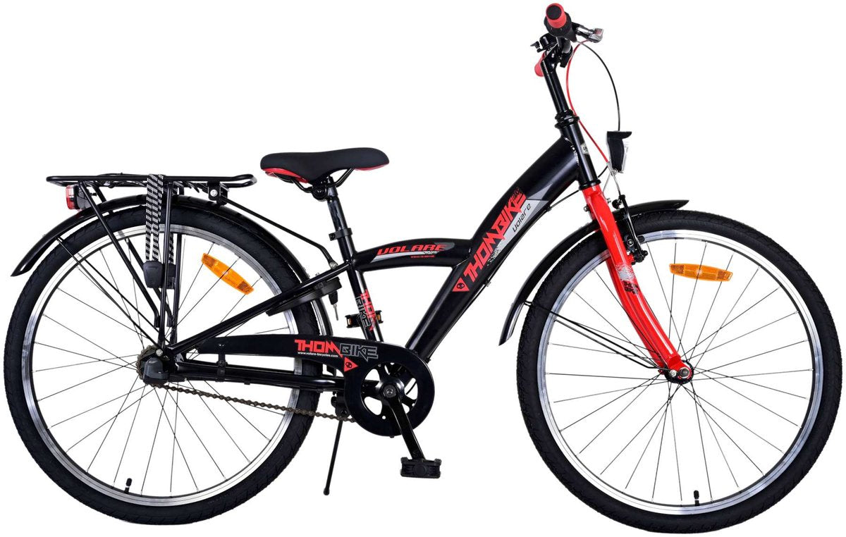 Volare Thombike Children's Bicycle - Boys - 24 pouces - rouge - 3 engrenages