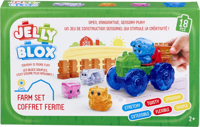 Goliath jelly blox - ensemble de ferme - 18 pcs.