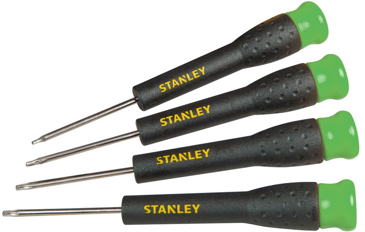 Jeu de tournevis de précision Stanley (torx) 4 pièces