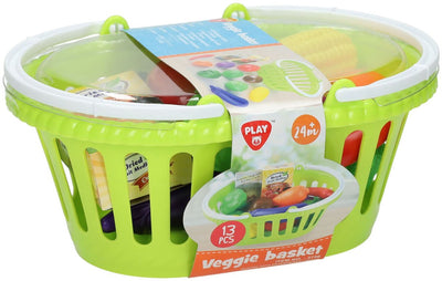Jouez au panier avec des légumes, 13dlg.