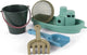 Jouets marins bleus Dantoy - ensemble bateau et seau (5 pièces)