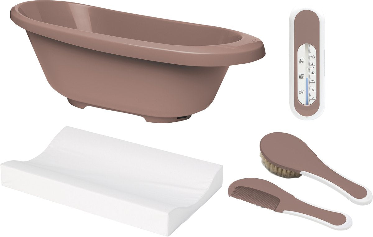 Coffret de bain Bébé-jou basic sense mousse moka
