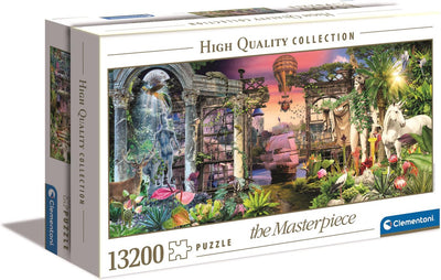 Clementoni - puzzle - 13200 pièces - panorama du monde fantastique - puzzle pour adultes - collection de haute qualité