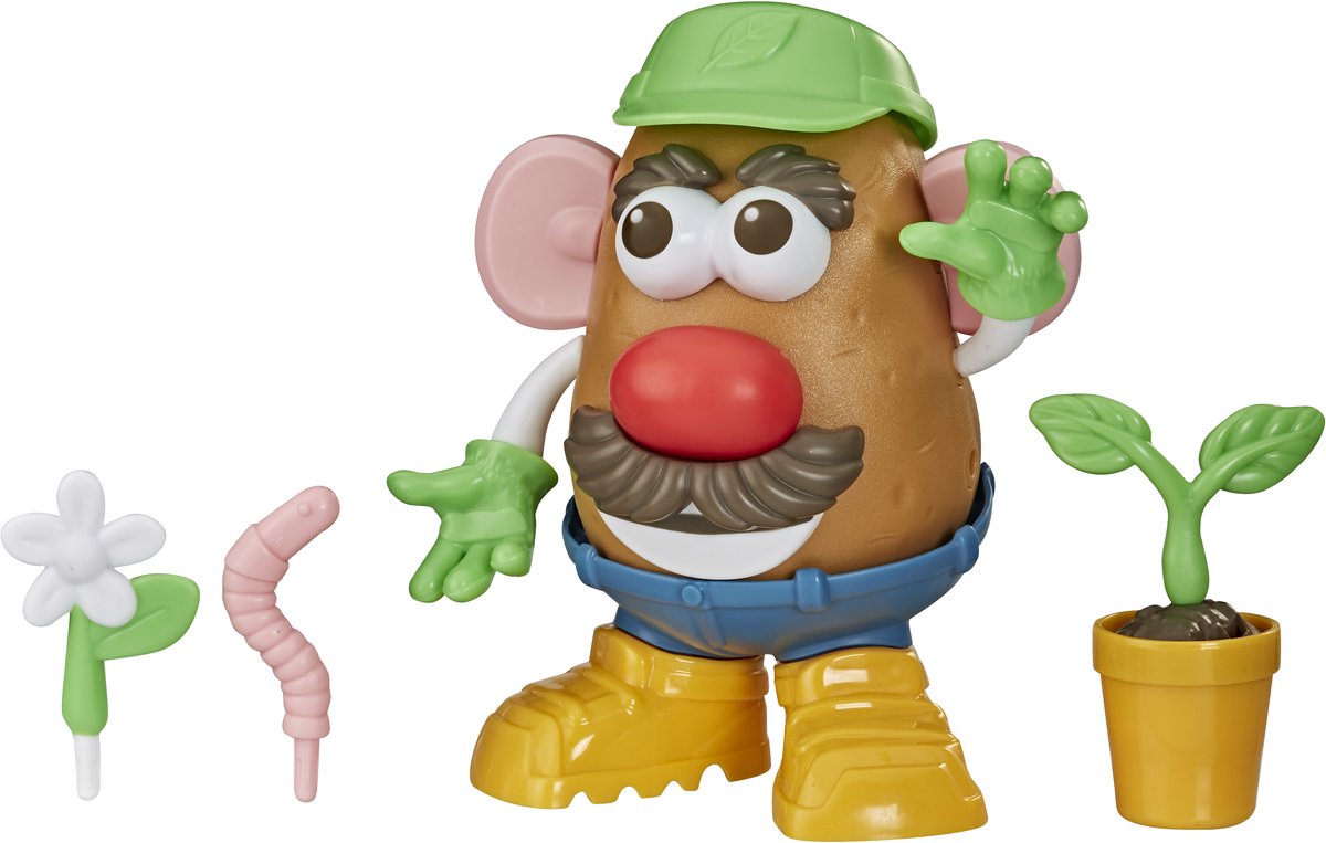 Hasbro Mr. Potato Head Goes Green 15 pièces en plastique à base de plantes - jouets pour enfants