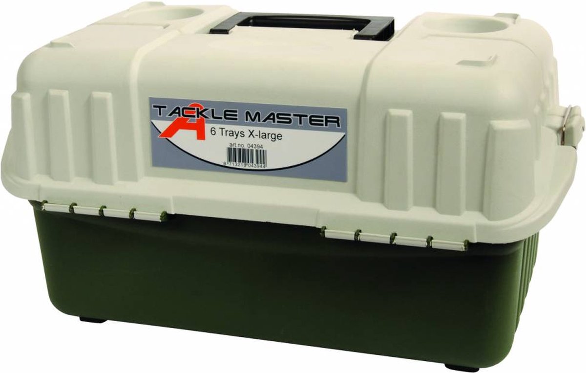 Mallette de pêche Albatros 6 tiroirs xl | avec grand compartiment principal