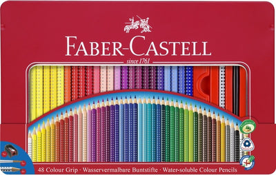 Faber Castell Faber Castell FC-112448 Grip de crayon coloré Définissez 48 pièces
