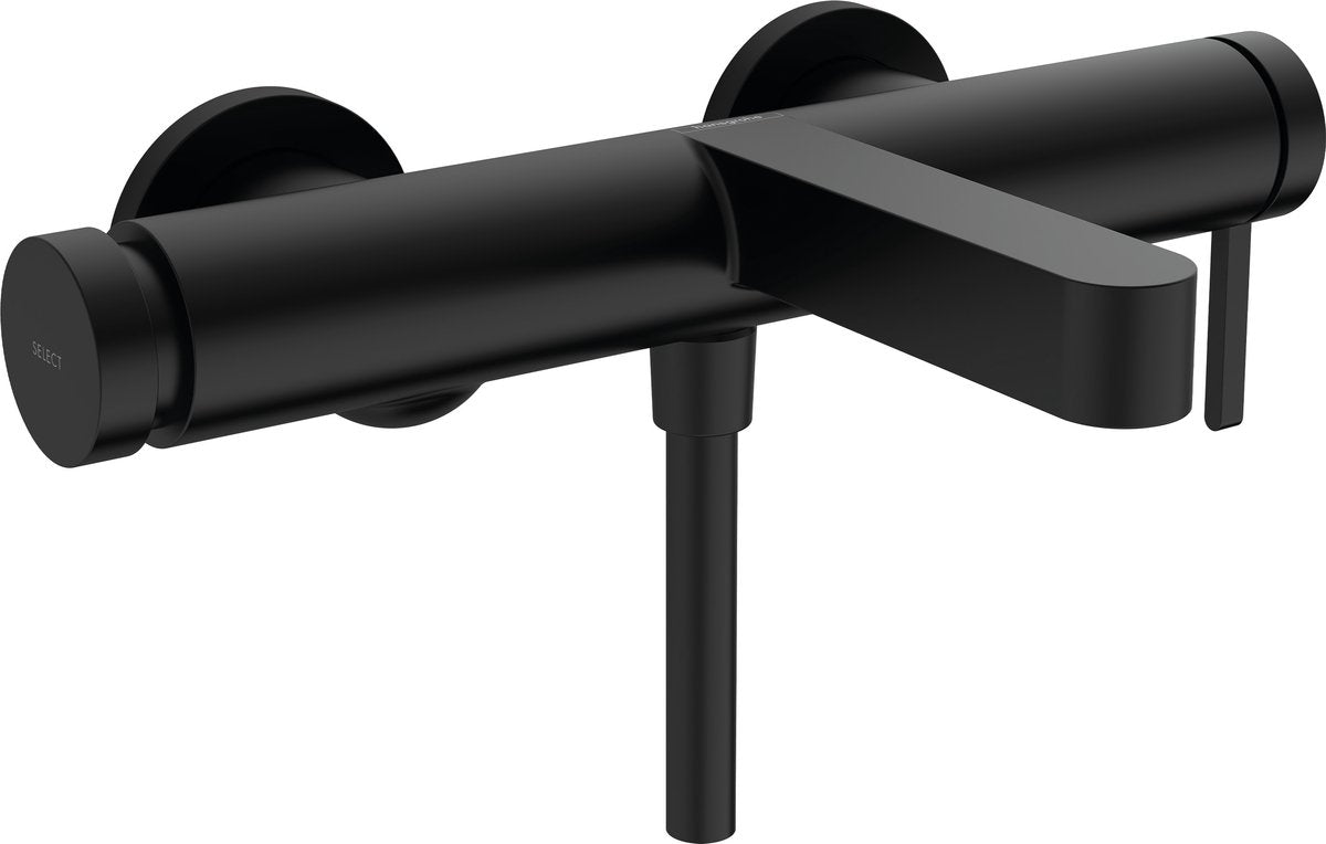 Hansgrohe finoris - mitigeur de bain - commande à levier unique - noir mat