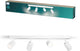 Spot en saillie Philips Wyatt - culot LED gu10 - orientable - 4 points lumineux - clickfix - blanc