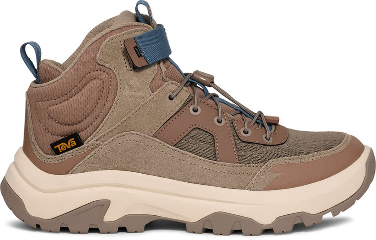 Chaussures de randonnée femme Teva w hurricane daybreaker mid rp - marron - bleu
