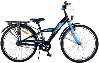 Volare Thombike Children's Bicycle - Boys - 24 pouces - Black Blue - 3 GRANDS
