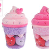 Peluche menu moelleux glace à 4 coeurs - 36cm