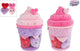Peluche menu moelleux glace à 4 coeurs - 36cm
