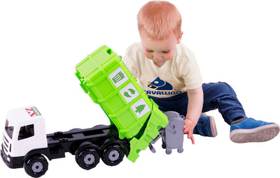 Cavallino Toys Cavallino XL Garbage Tamin Green, 42 cm
